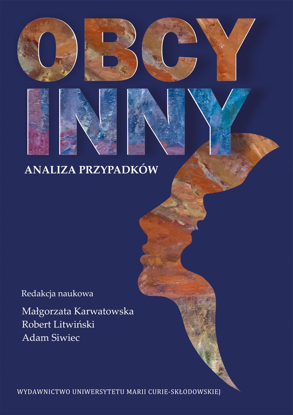 Okładka: Obcy/Inny. Analiza przypadków