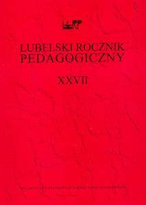 Okładka: Lubelski Rocznik Pedagogiczny, t. 27