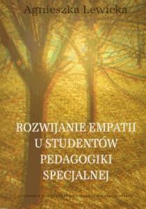 Okładka: Rozwijanie empatii u studentów pedagogiki specjalnej