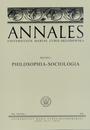 Annales UMCS, sec. I (Philosophia - Sociologia), vol. XXXVIII, 2