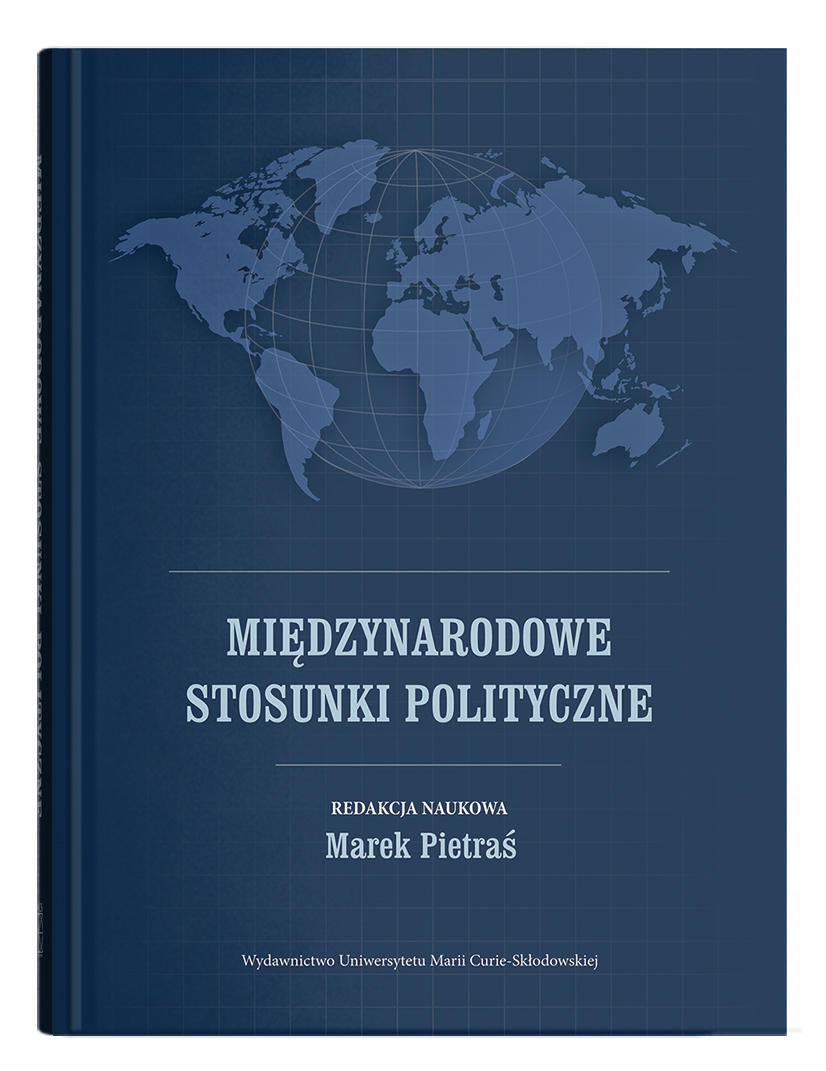 Okładka: Międzynarodowe stosunki polityczne | Marek Pietraś