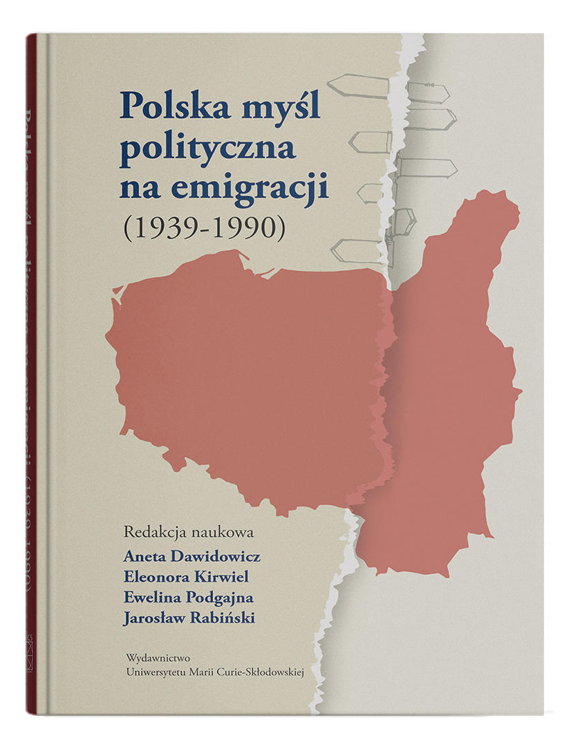 Okładka: Polska myśl polityczna na emigracji (1939-1990)