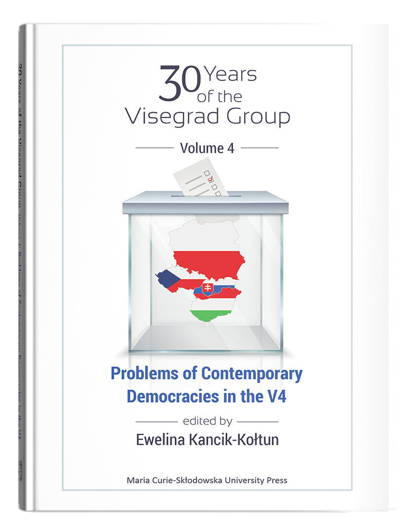 Okładka: 30 years of the Visegrad Group. Volume 4: Problems of Contemporary Democracies in V4