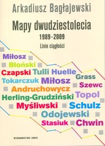 Okładka: Mapy dwudziestolecia 1989-2009. Linie ciągłości