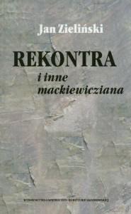 Okładka: Rekontra i inne mackiewicziana