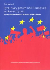 Okładka: Rynki pracy państw Unii Europejskiej w okresie kryzysu. Procesy dostosowawcze i działania antykryzysowe
