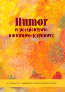 Okładka: Humor w perspektywie kulturowo-językowej