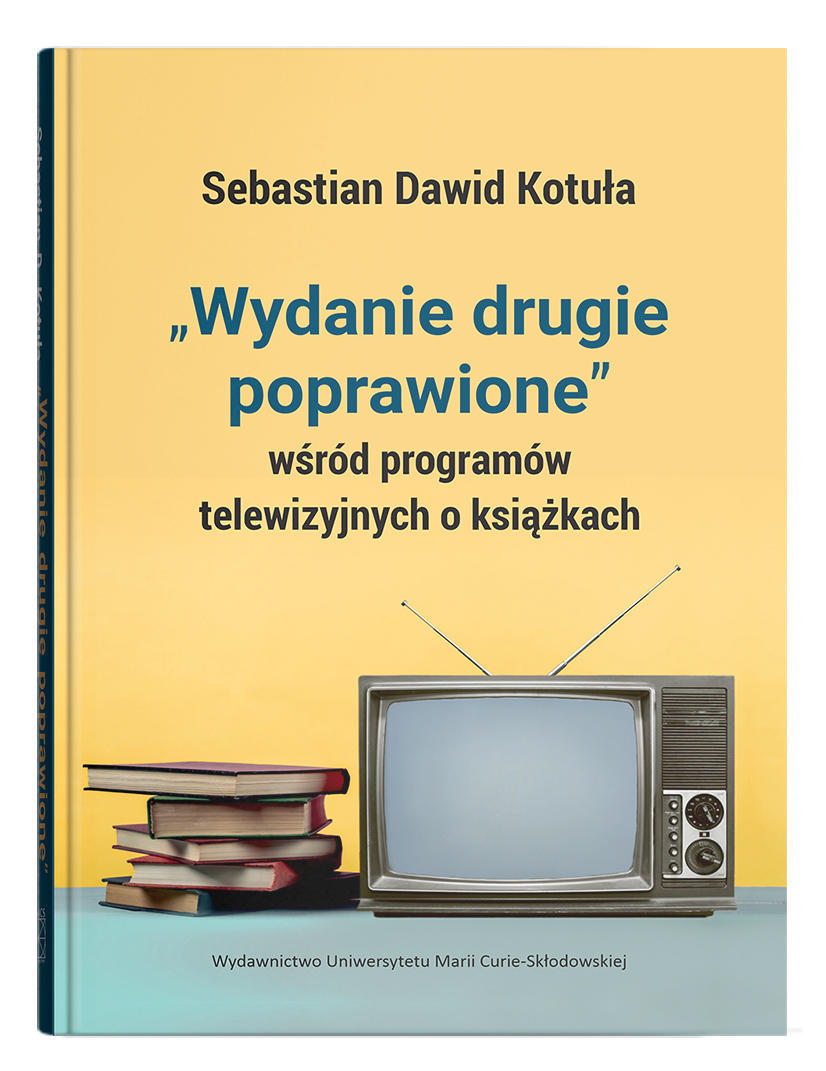 Okładka: "Wydanie drugie poprawione" wśród programów telewizyjnych o książkach