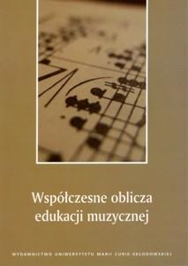 Okładka: Współczesne oblicza edukacji muzycznej