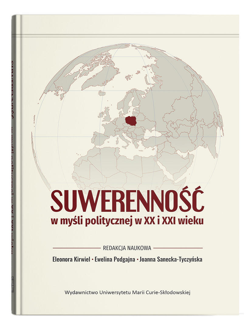 Okładka: Suwerenność w myśli politycznej w XX i XXI wieku