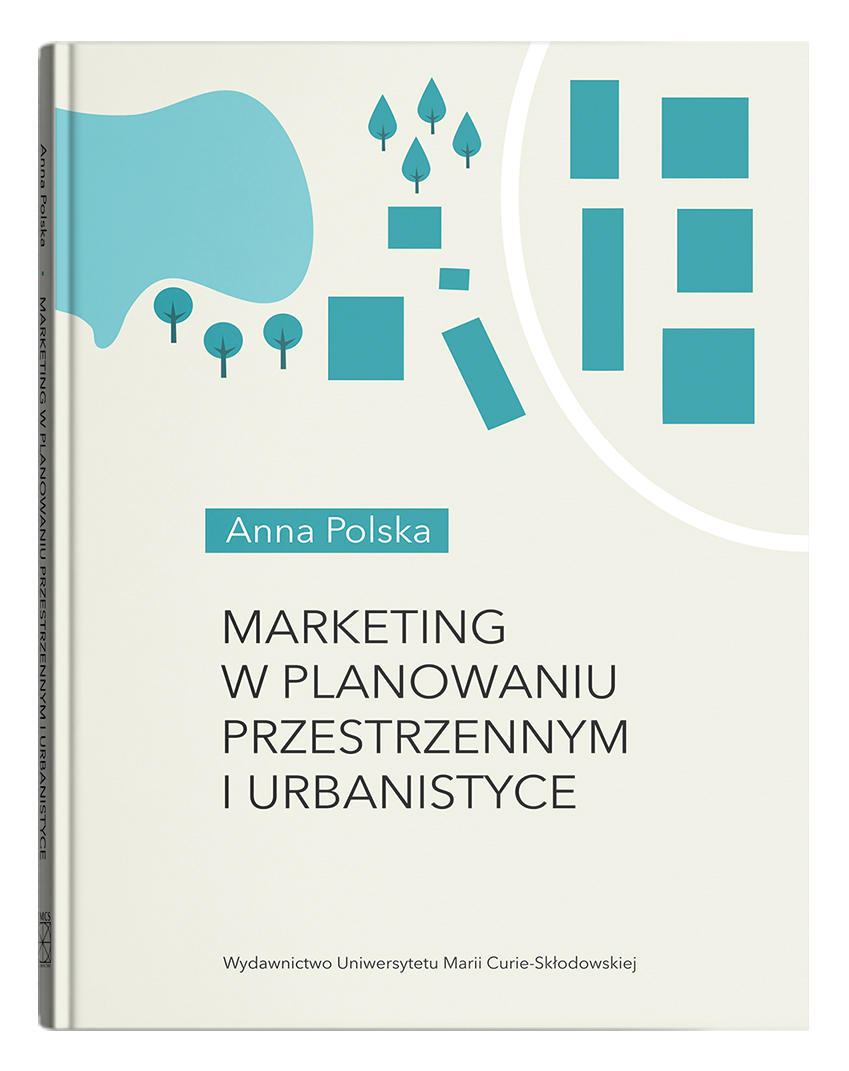 Okładka: Marketing w planowaniu przestrzennym i urbanistyce