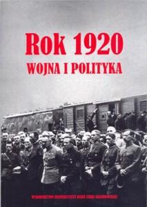 Okładka: Rok 1920. Wojna i polityka