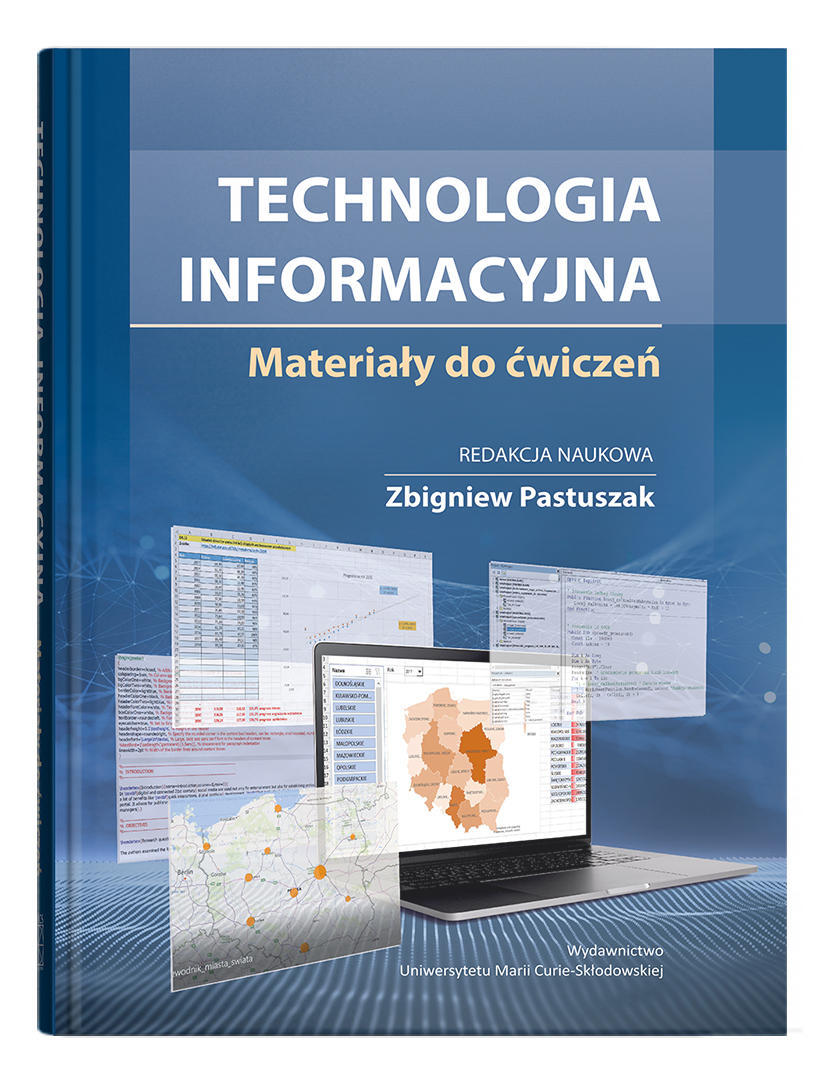 Okładka: Technologia informacyjna. Materiały do ćwiczeń