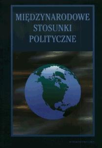 Okładka: Międzynarodowe stosunki polityczne