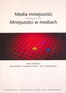 Okładka: Media mniejszości. Mniejszości w mediach