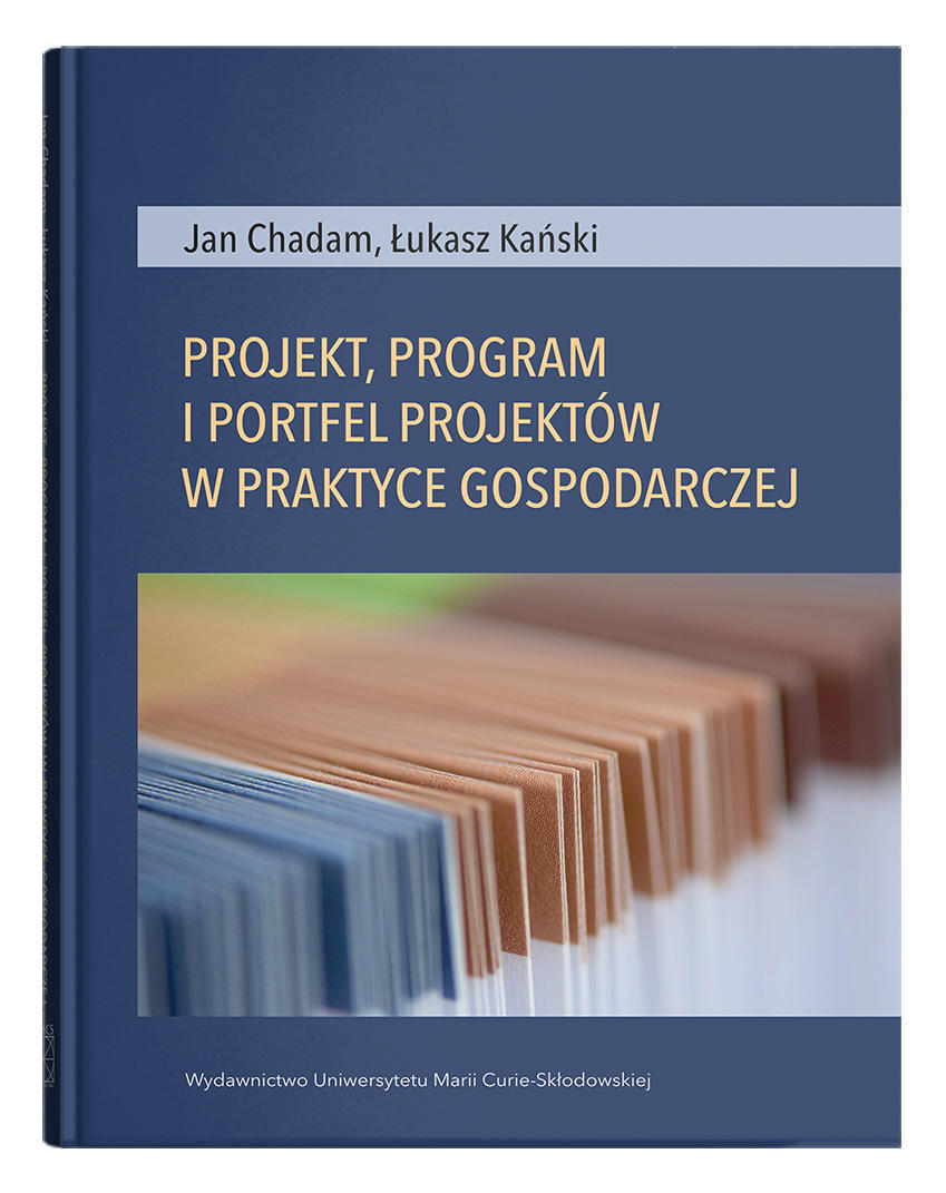 Okładka: Projekt, program i portfel w praktyce gospodarczej