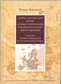 Okładka: Interesy indywidualne państw a interesy wspólnotowe w prawie