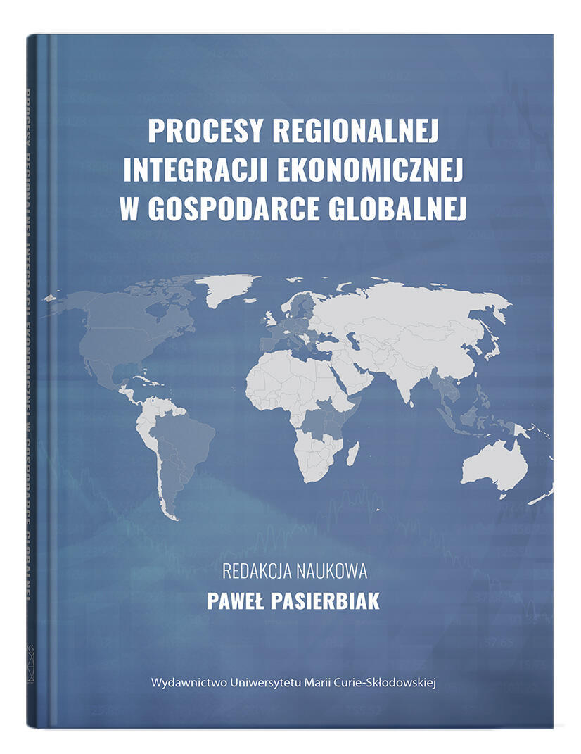Okładka: Procesy regionalnej integracji ekonomicznej w gospodarce globalnej