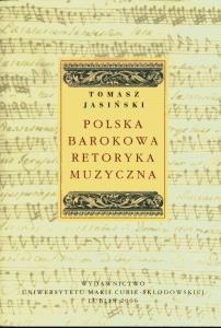Okładka: Polska barokowa retoryka muzyczna
